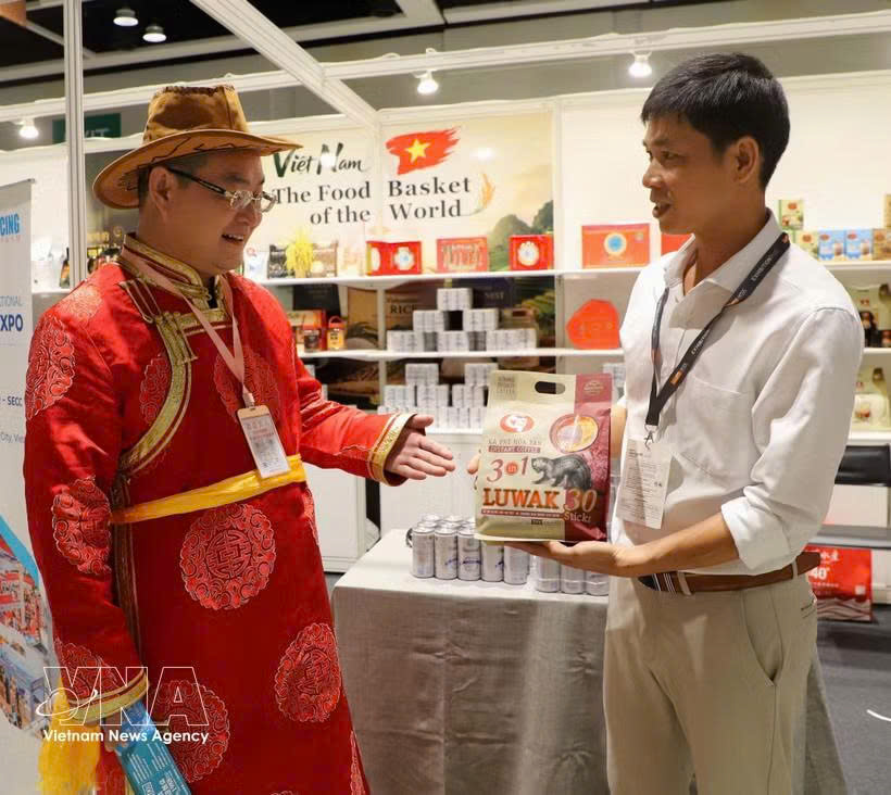 Vietnam pushes coffee, farm produce at Hong Kong food expo