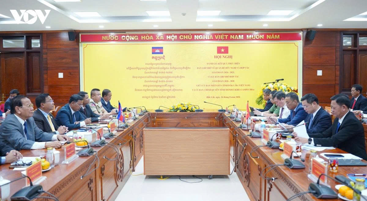 Đắk Lắk và Mondulkiri mở rộng hợp tác nông nghiệp, thương mại, biên giới