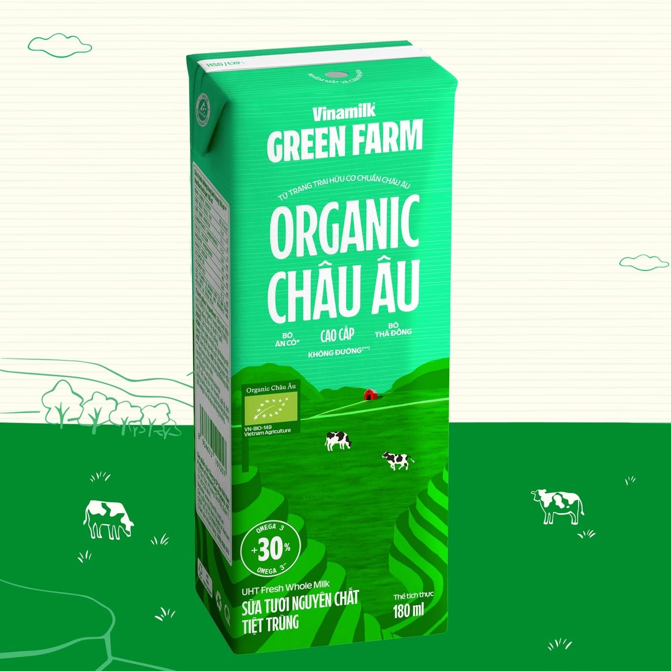 Green Farm Organic UHT Fresh Milk