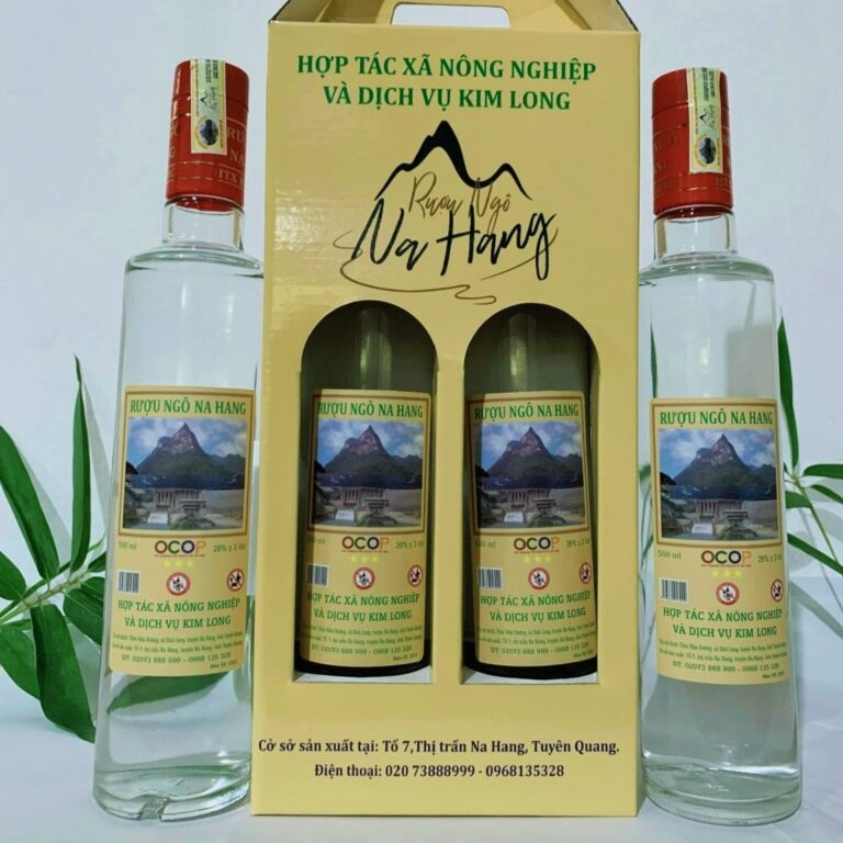 Kim Long corn liquor with herbal yeast