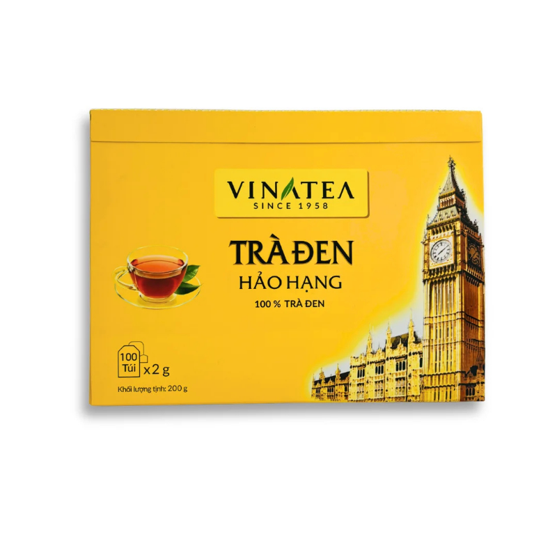 Premium Black Tea - 200g Gold Label Tea Bags