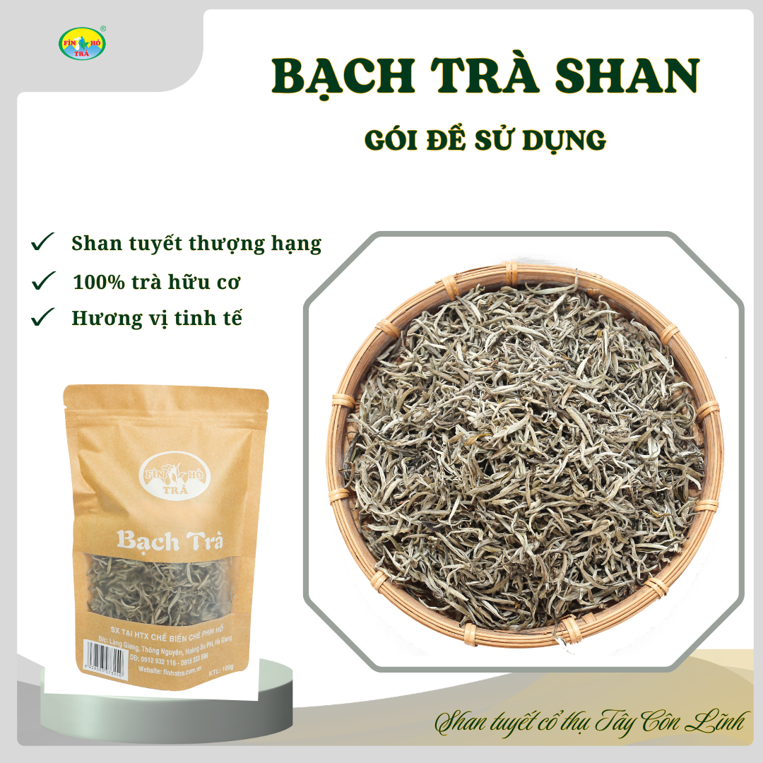Shan Tuyet White Tea - 100g Pack