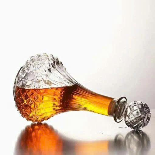 Diamond Glass Bottle