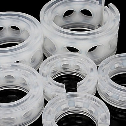 Automotive shock-absorbing rubber