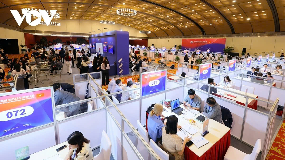 Doanh nghiệp Việt - Hàn thực hiện 650 cuộc giao thương tại Vietnam-Korea Business
